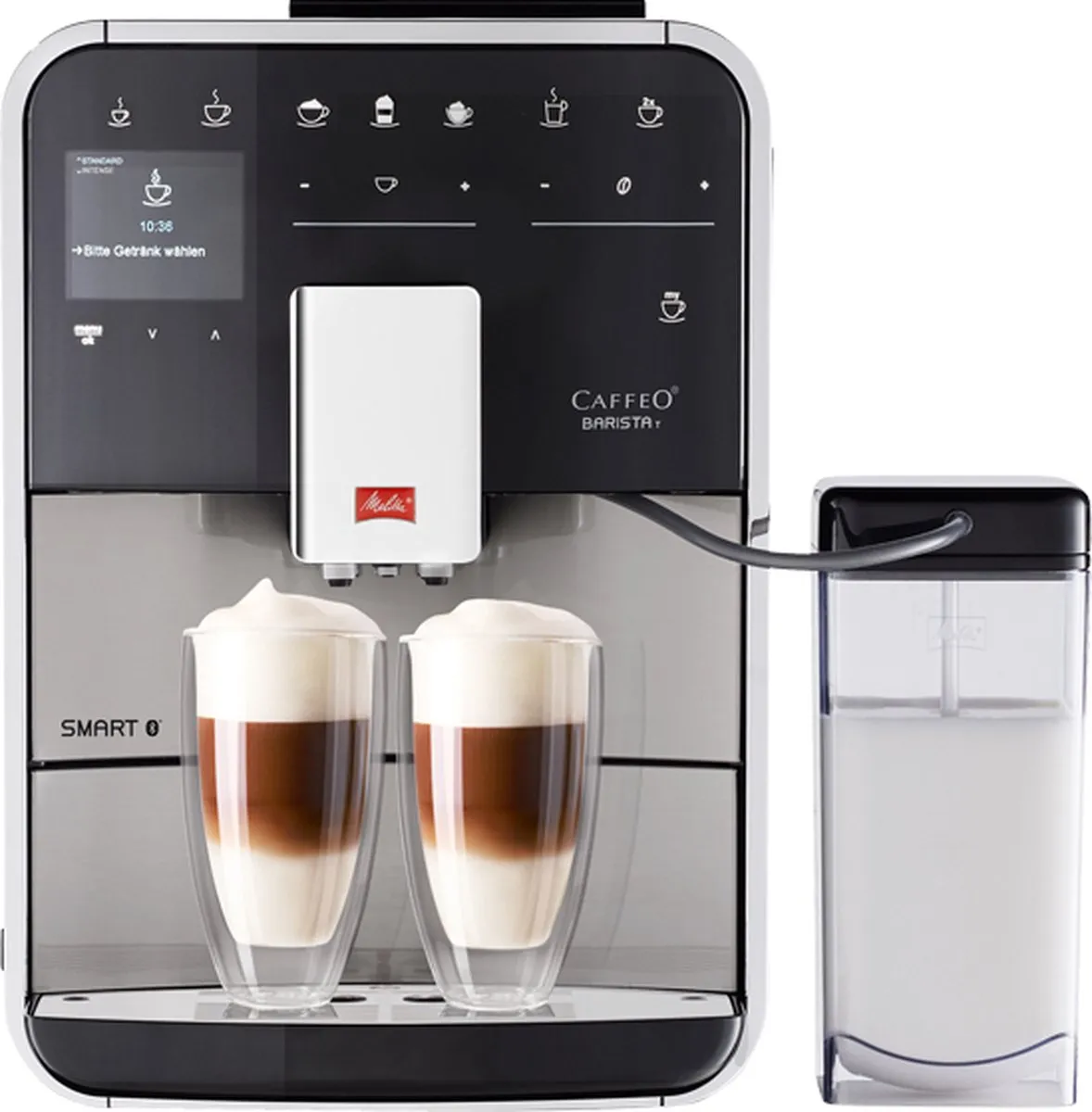 Melitta Barista Smart T F840-100 Volautomaat Espressomachine - RVS - afbeelding 6 van 6