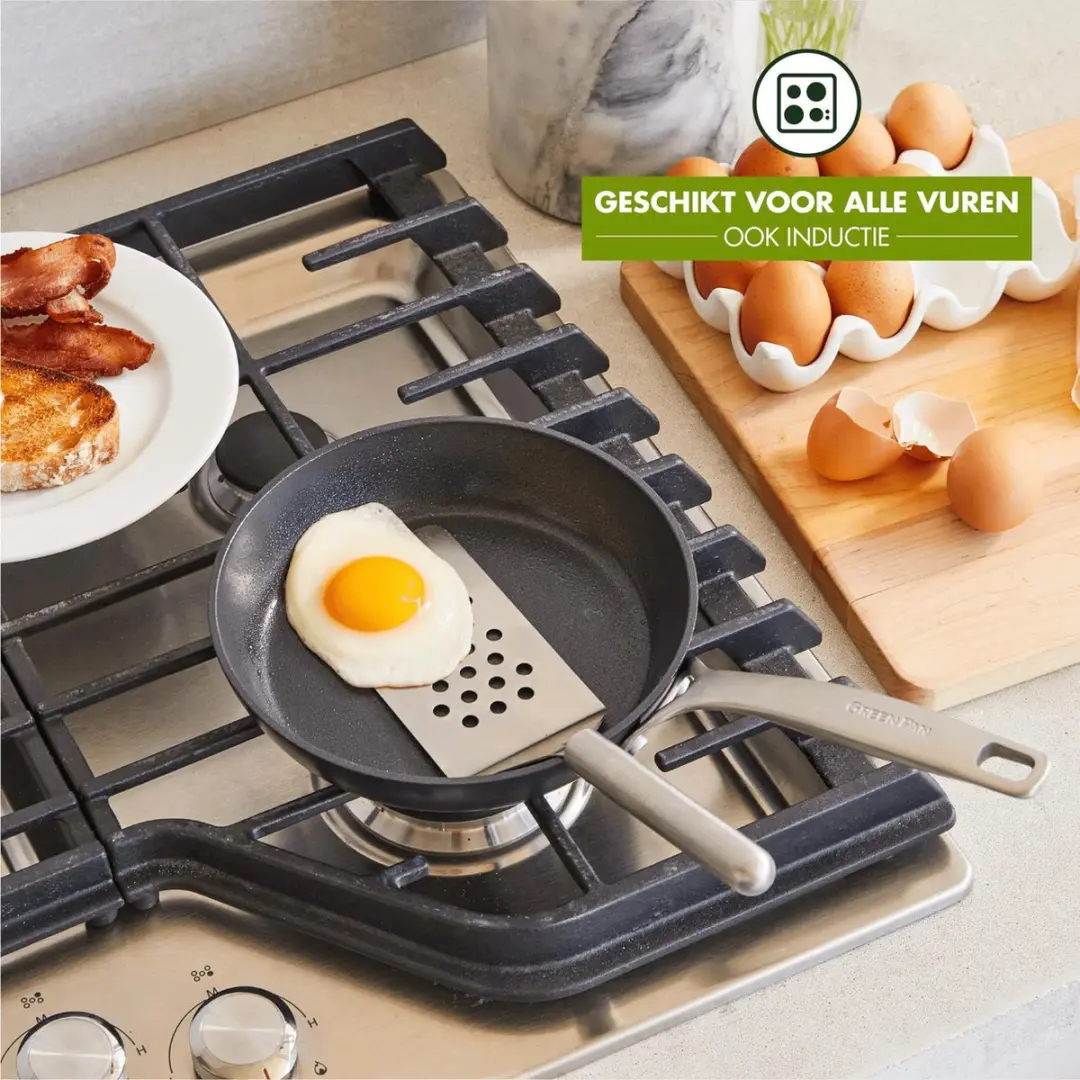 GreenPan Copenhagen Braadpan 30cm - Zwart - afbeelding 6 van 6