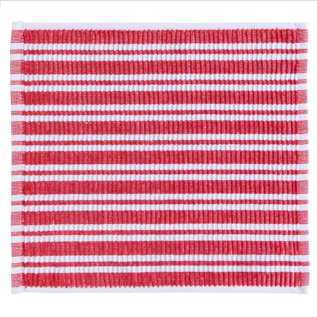 DDDDD Vaatdoekken Rood - 30x30cm - Set van 4