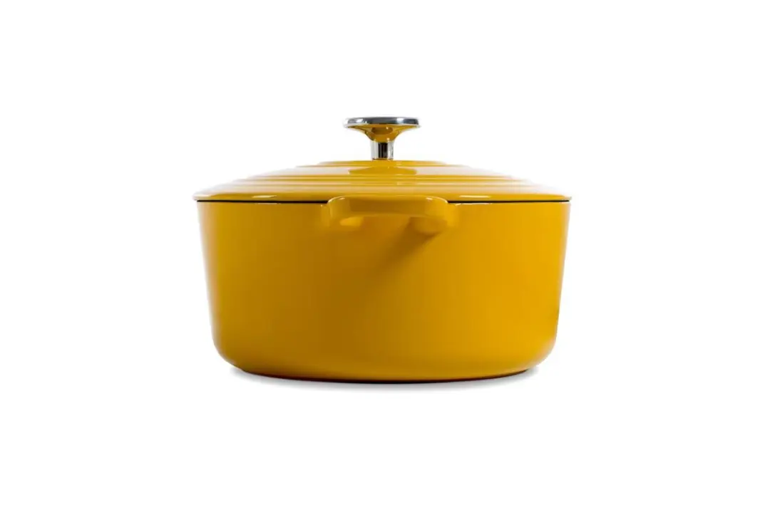 BK Bourgogne Braadpan 24cm - 4.2L - Gietijzer - Inductie - Zonnig Geel