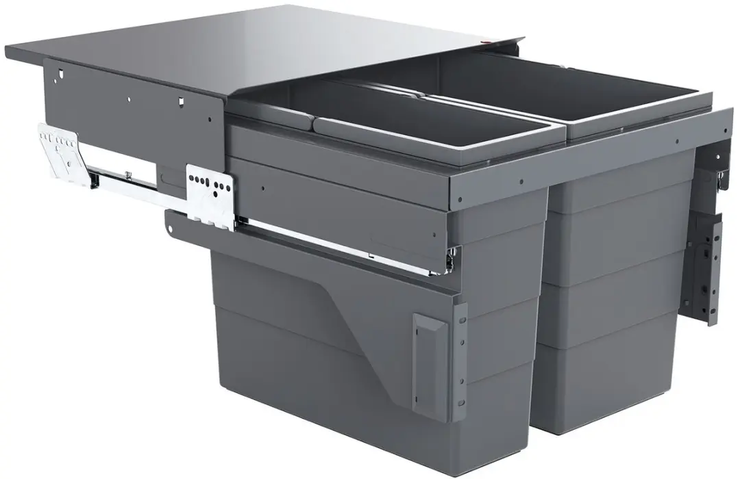Hailo AS Cargo 3610831 Uittrekbaar Afvalbak Systeem