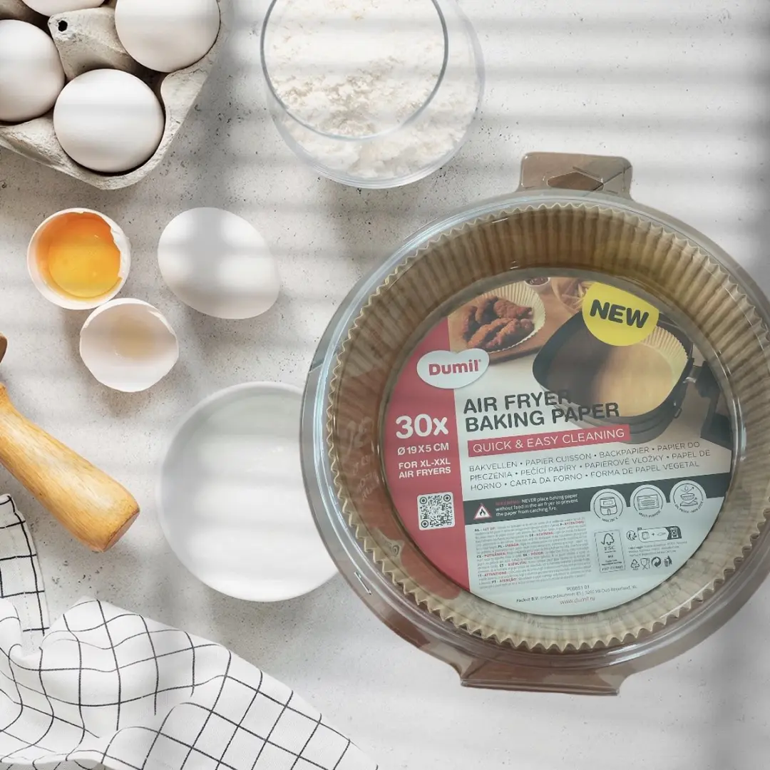 Dumil Airfryer Bakpapier 50 Stuks - Ø19/20cm