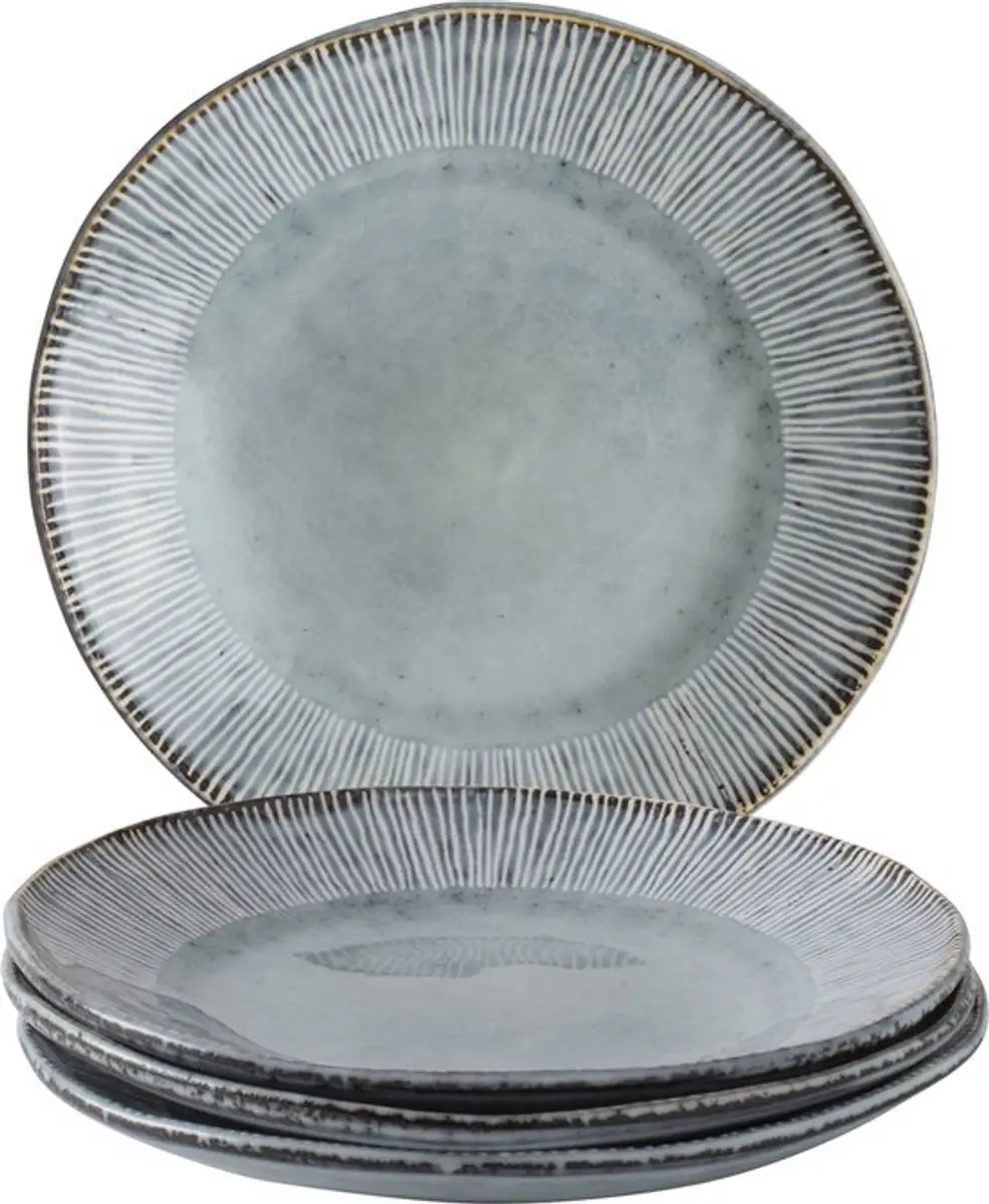 Dutch Rose Organic Borden Set 21,5cm