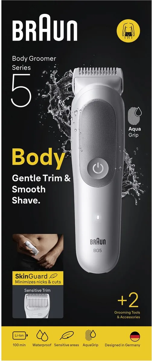 Braun Series 5 BG5500 Body Groomer - Grijs - afbeelding 6 van 6