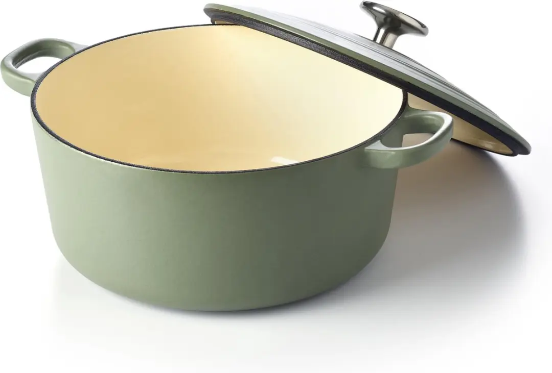 BK Bourgogne Braadpan 28cm - Gietijzer Groen