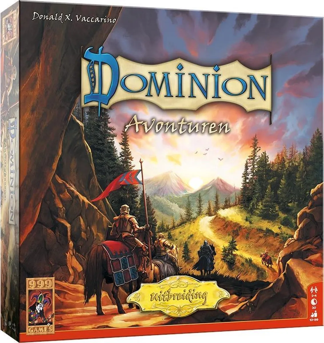 999 Games Dominion Avonturen Uitbreiding Kaartspel - 2-4 Spelers