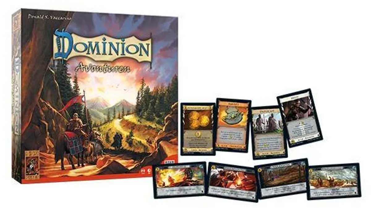 999 Games Dominion Avonturen Uitbreiding Kaartspel - 2-4 Spelers