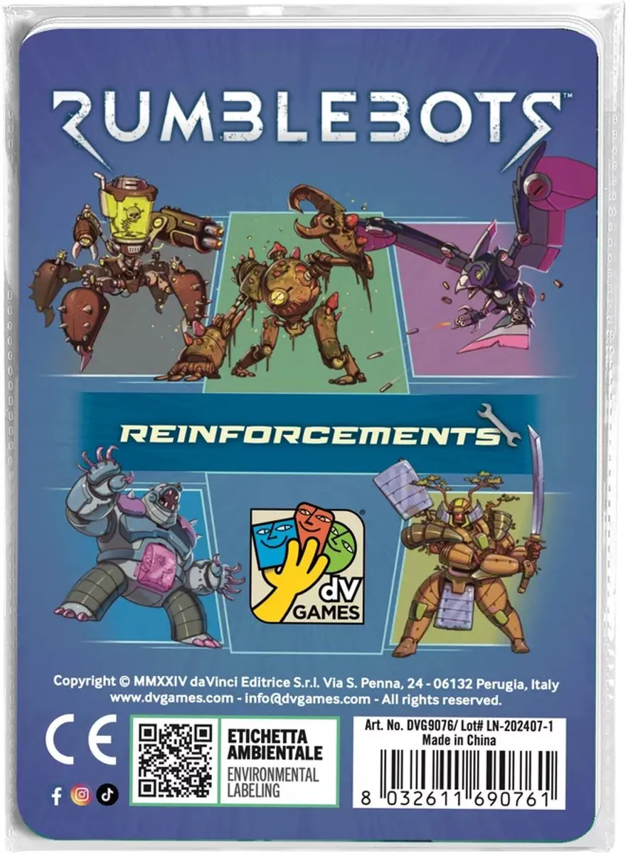 Asmodee Rumblebots Reinforcements DVG 9076