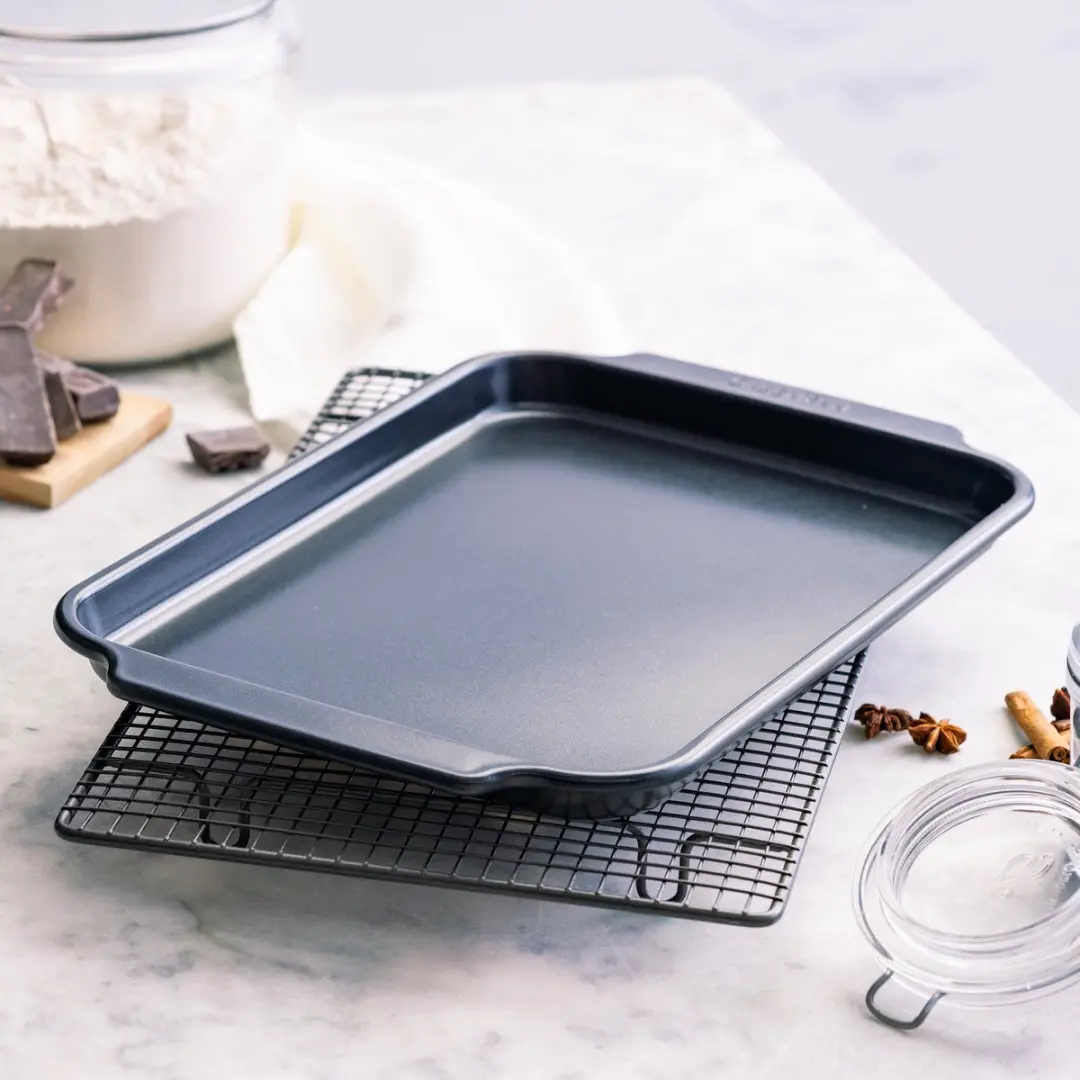 GreenPan Bistro Koekjesplaat 33x22,5cm - Keramisch - Zwart