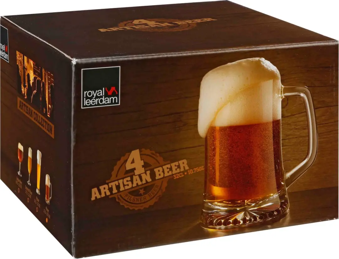 Royal Leerdam Artisan Bierpul 32cl - 4 Stuks