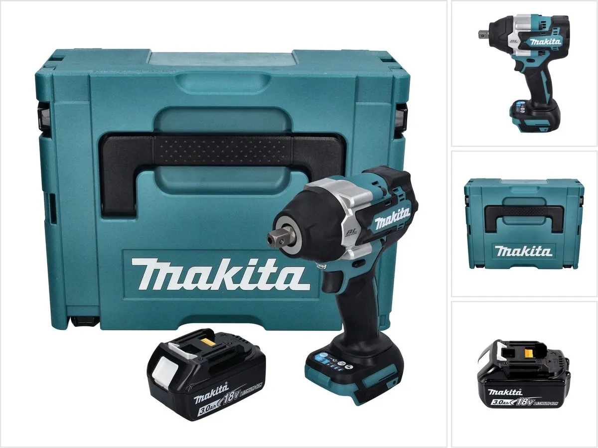 Makita DTW701F1J Slagmoersleutel 18V 700Nm