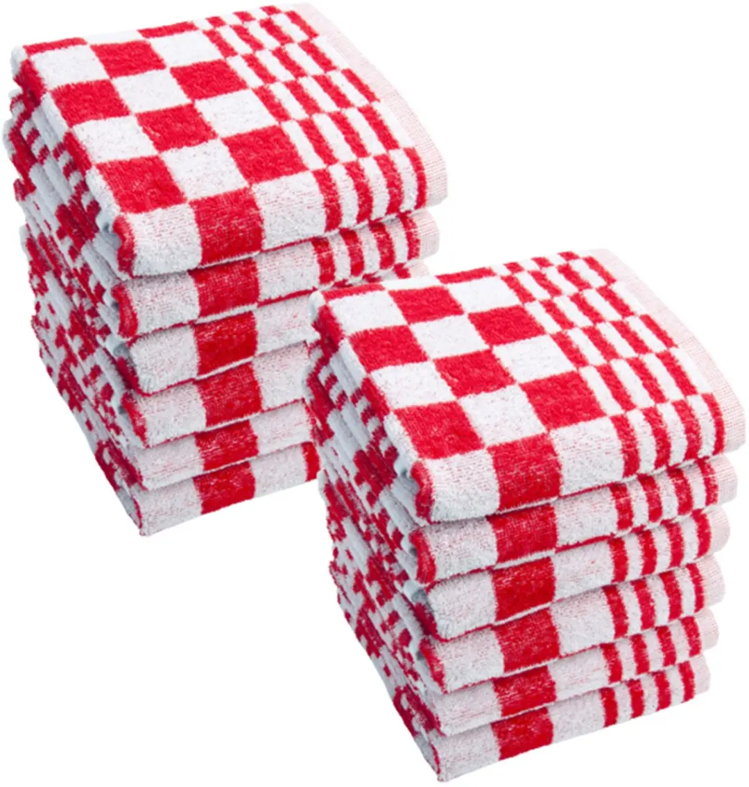 BYRKLUND Keukendoek Clean & Fresh Rood