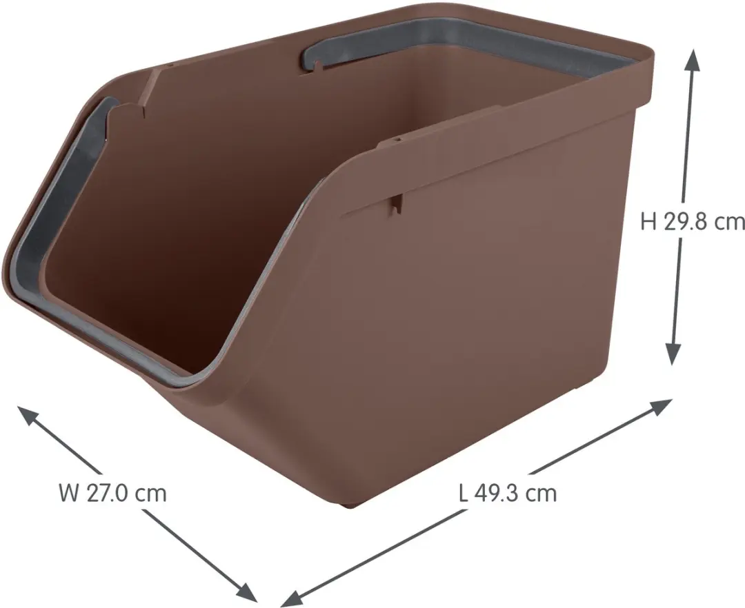 Sunware Sigma Home Sorteerunit 30L - Bruin