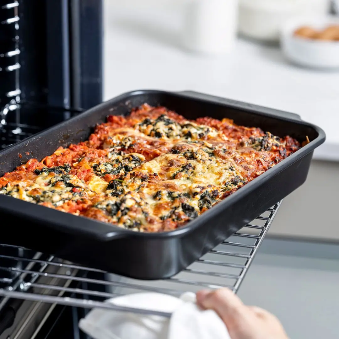 GreenPan Bistro Cakevorm 33x22cm - Zwart