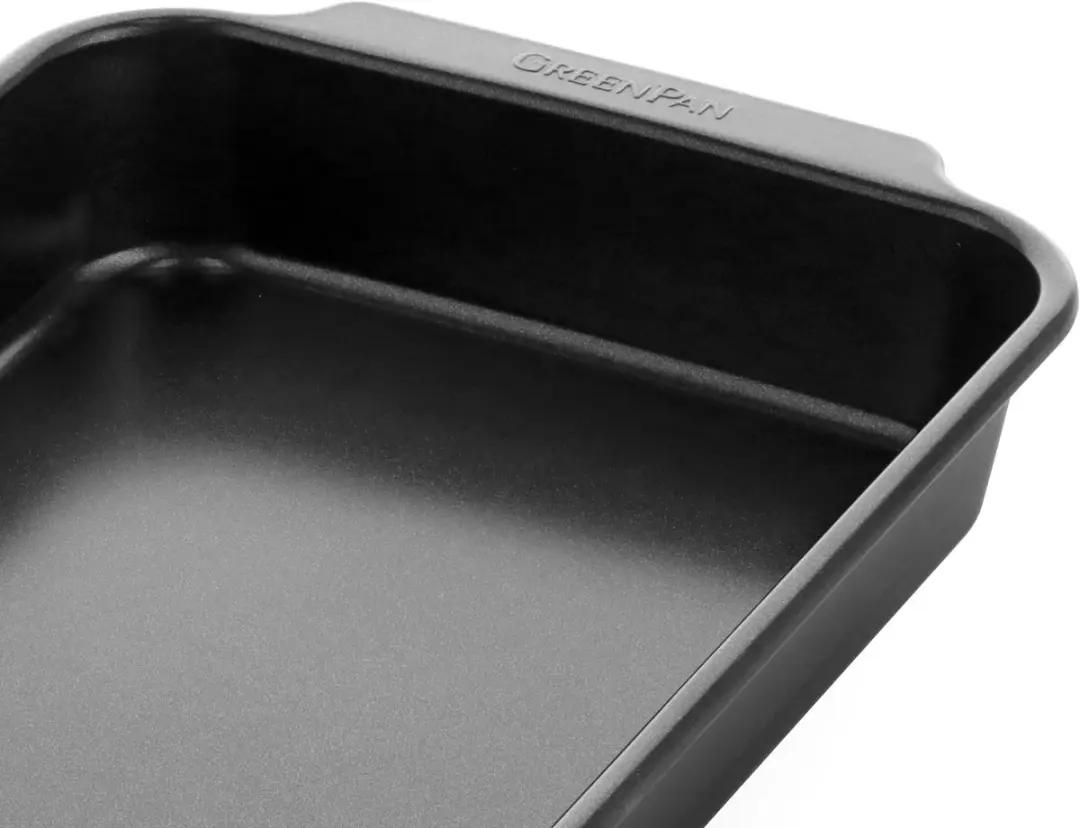 GreenPan Bistro Cakevorm 33x22cm - Zwart - afbeelding 6 van 6