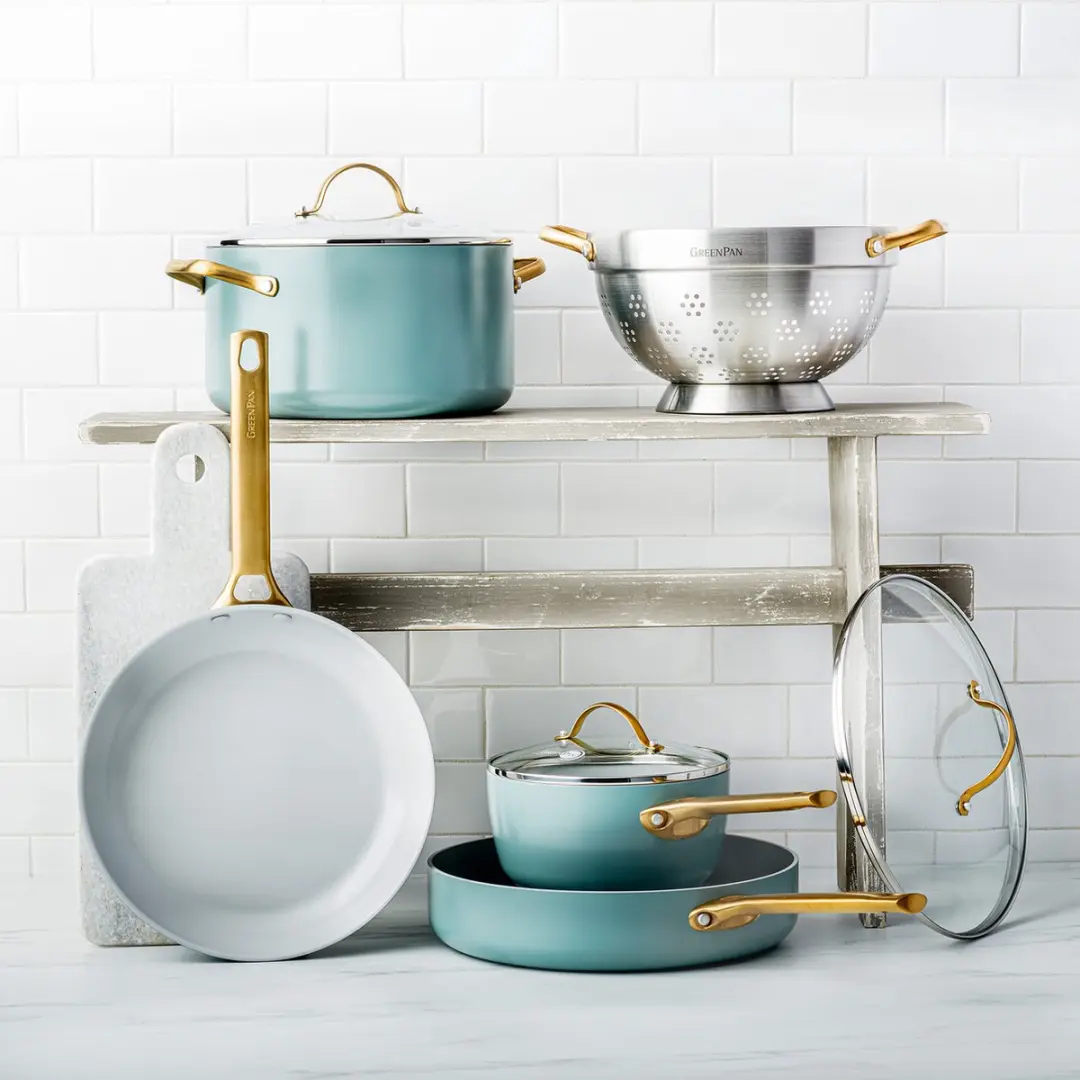 GreenPan Padova Koekenpan 24cm - Inductie - Anti-aanklevend - Blauw
