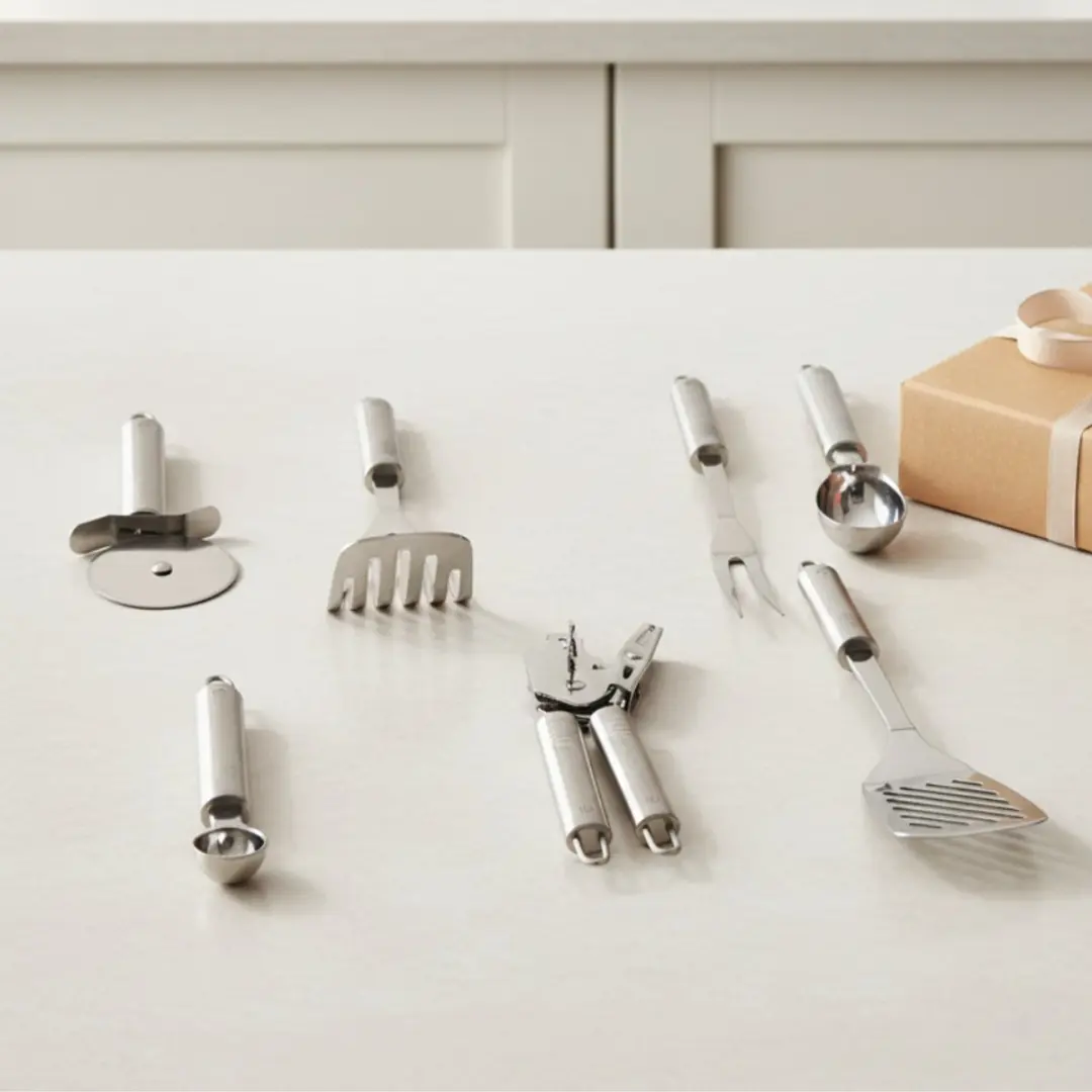 Metaltex Imperial Line Keukengerei Set 7-delig - Zwart