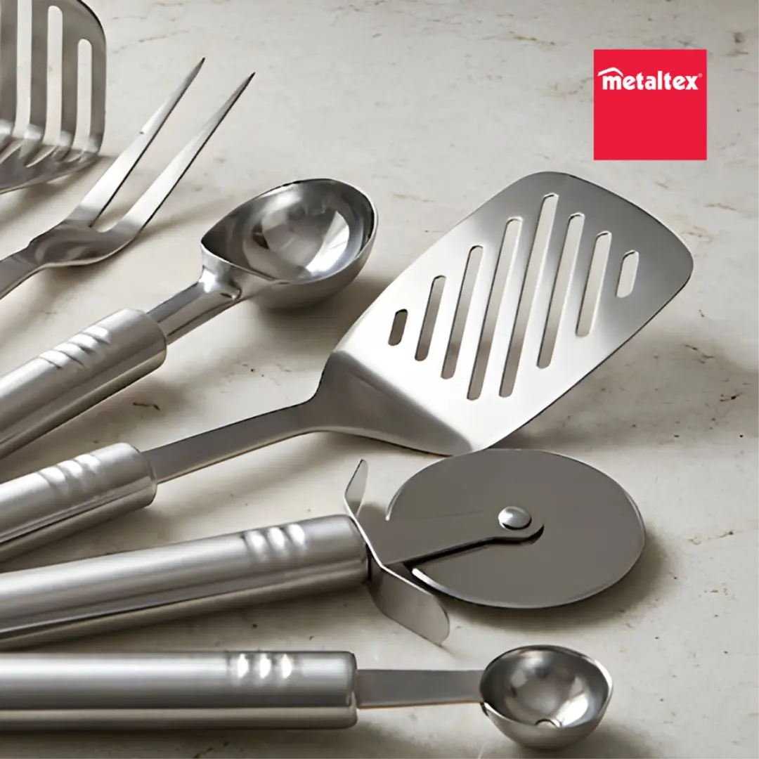 Metaltex Imperial Line Keukengerei Set 7-delig - Zwart