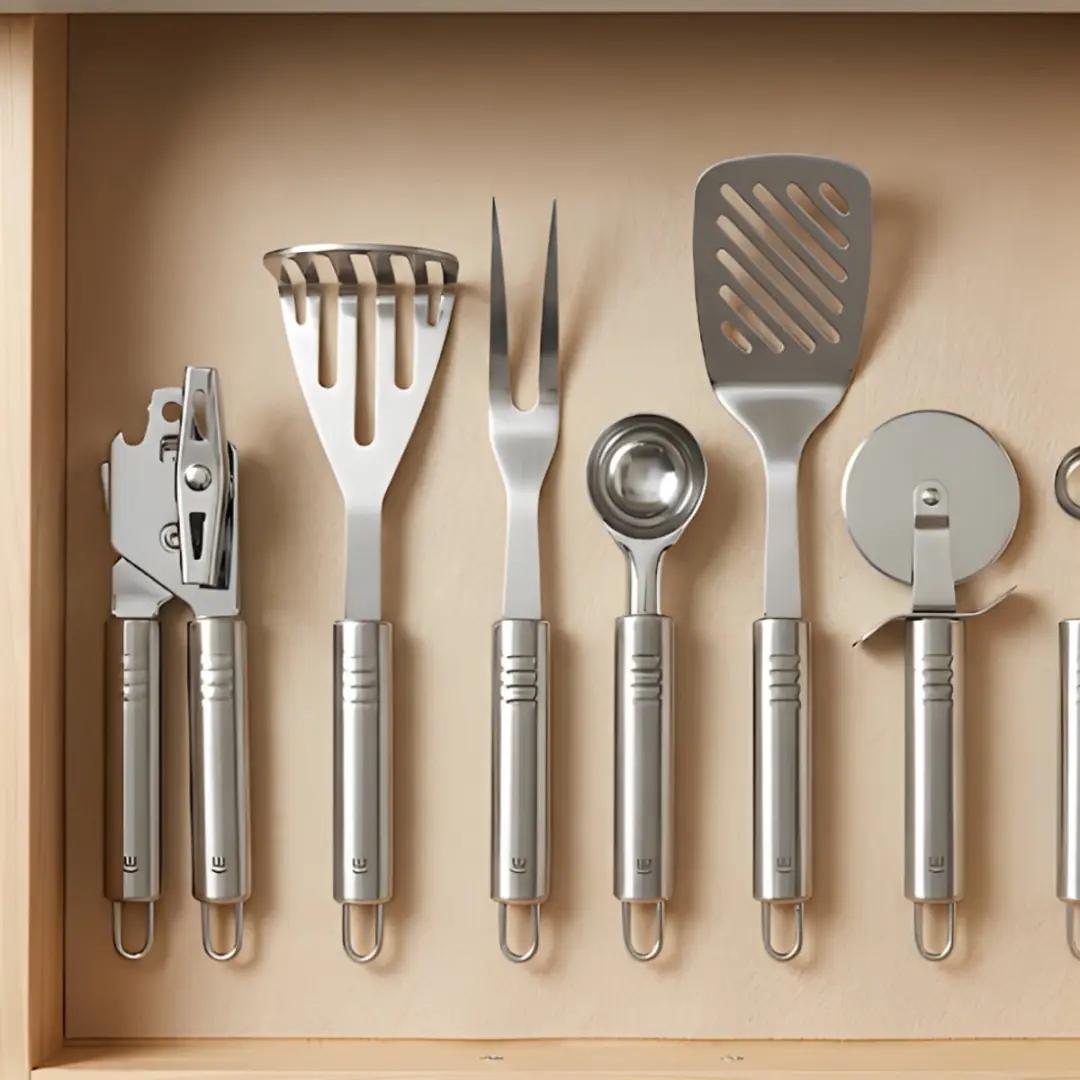Metaltex Imperial Line Keukengerei Set 7-delig - Zwart
