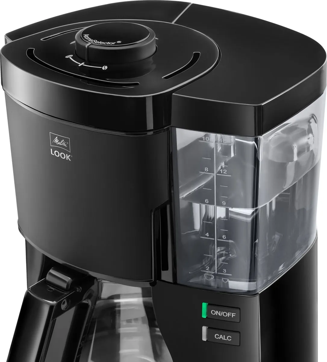 Melitta Look V Basic 1025-02 Drip Koffiemachine - 1,25L - Zwart