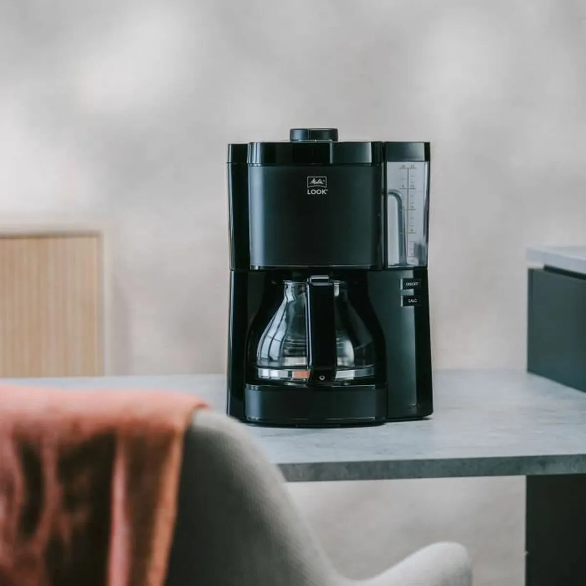 Melitta Look V Basic 1025-02 Drip Koffiemachine - 1,25L - Zwart