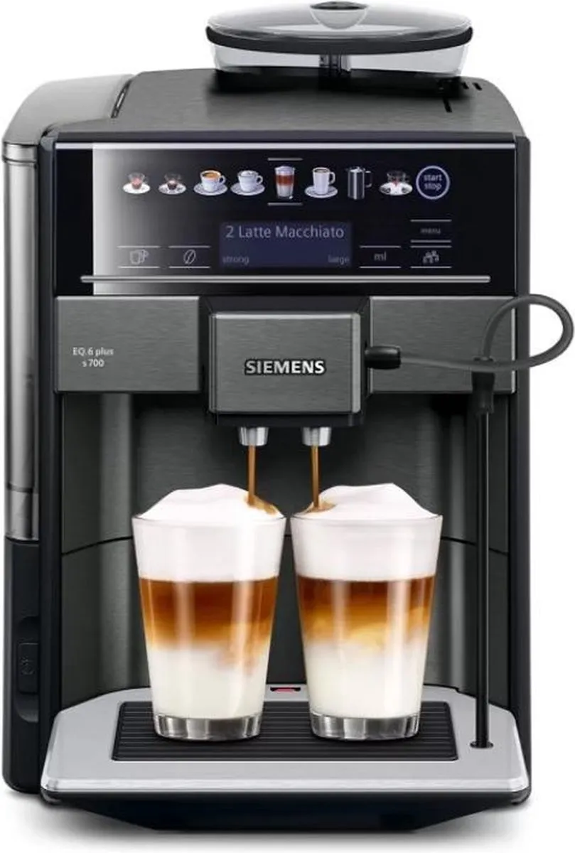 Siemens EQ6 Plus TE657319RW Volautomatische Espressomachine