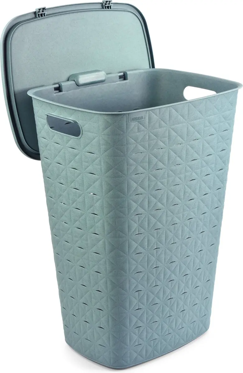 Curver Softex Wasmand 56L - 2 Stuks - Blauw