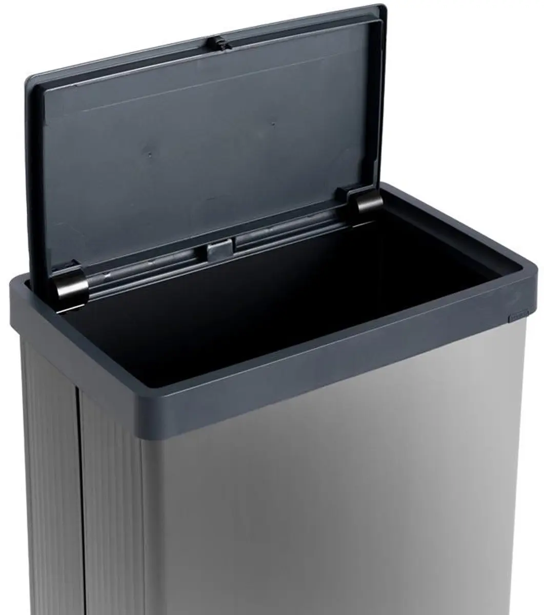 Curver Verto High Prullenbak 54L - Perla Grijs