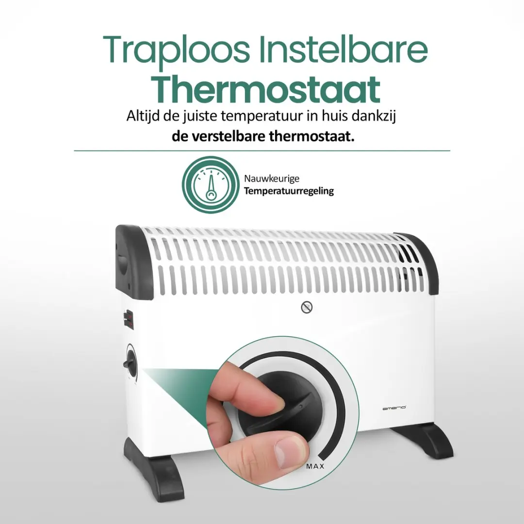 Emerio CH-121858.2 Convectorkachel 2000W - Wit