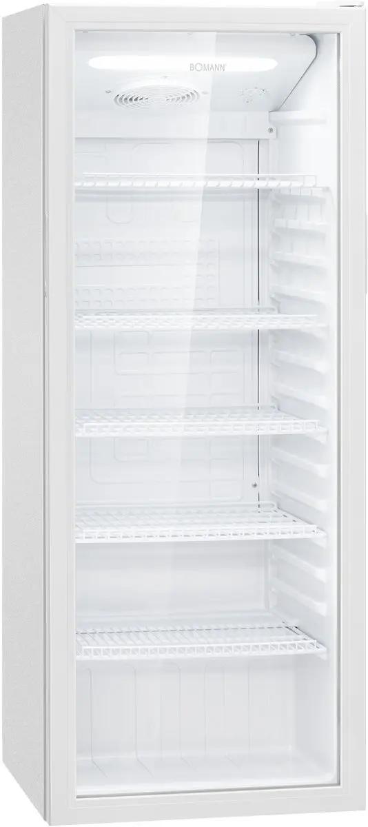 Bomann KSG 7292 Glasdeurkoelkast 236L - Wit