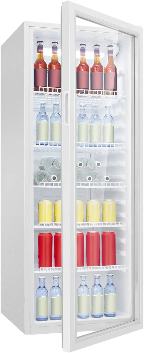 Bomann KSG 7292 Glasdeurkoelkast 236L - Wit - afbeelding 6 van 6