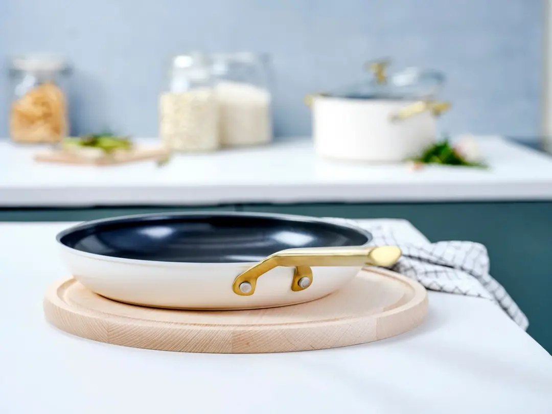 BK Sublime Pannenset 4-delig - 16/18/20/24cm - Crèmewit