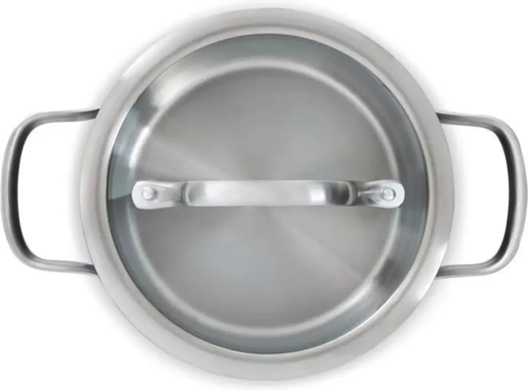 BK Purity Black Kookpan 1.5L - Ø16cm - Zilver