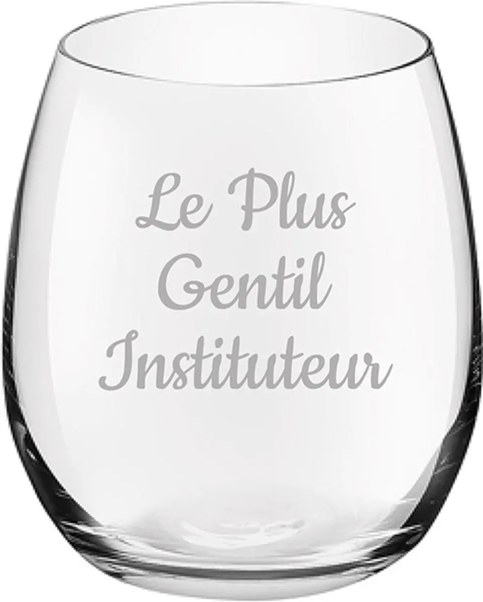 Royal Leerdam Drinkglas Le Plus Gentil Instituteur 39cl