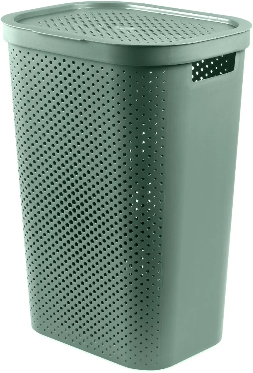 Curver Infinity Recycled Wasmand met deksel 60L