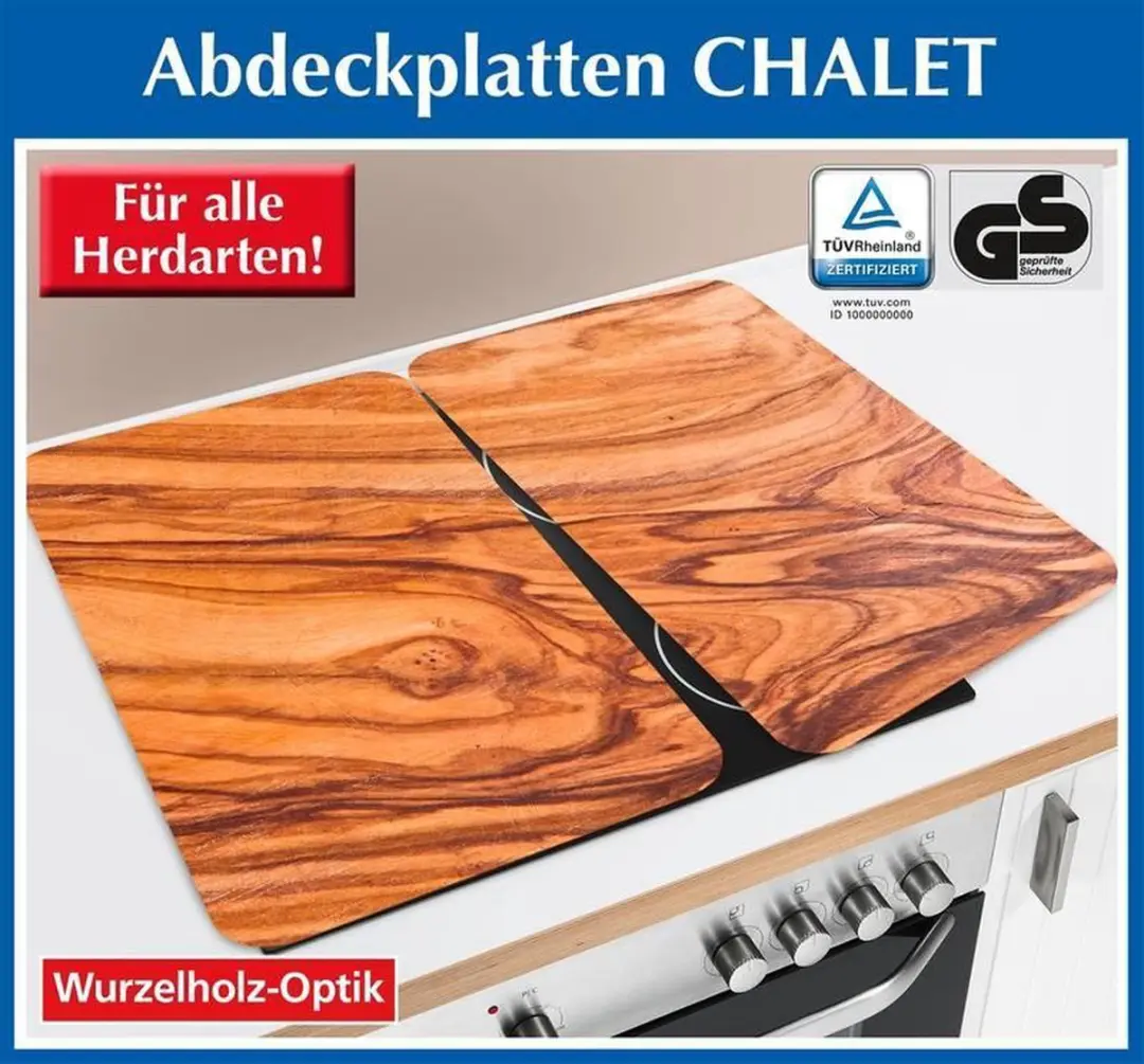 Wenko Chalet Houtlook Kachelbladen 30x52cm - Set van 2