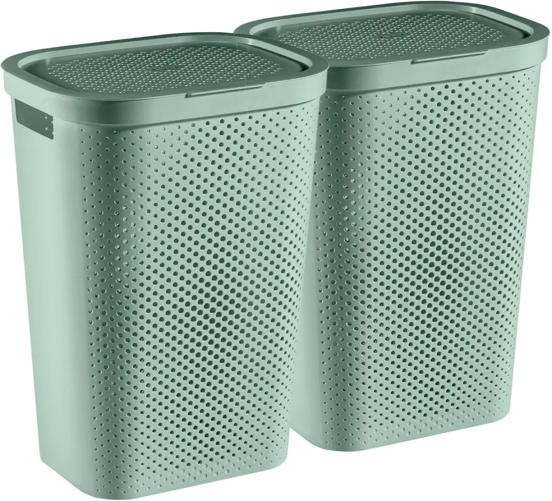 Curver Infinity Recycled Wasmand met deksel
