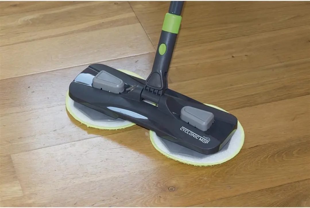 Starlyf Cyclonic Mop Automatisch Dweilsysteem - 6 Schijven - Zwart
