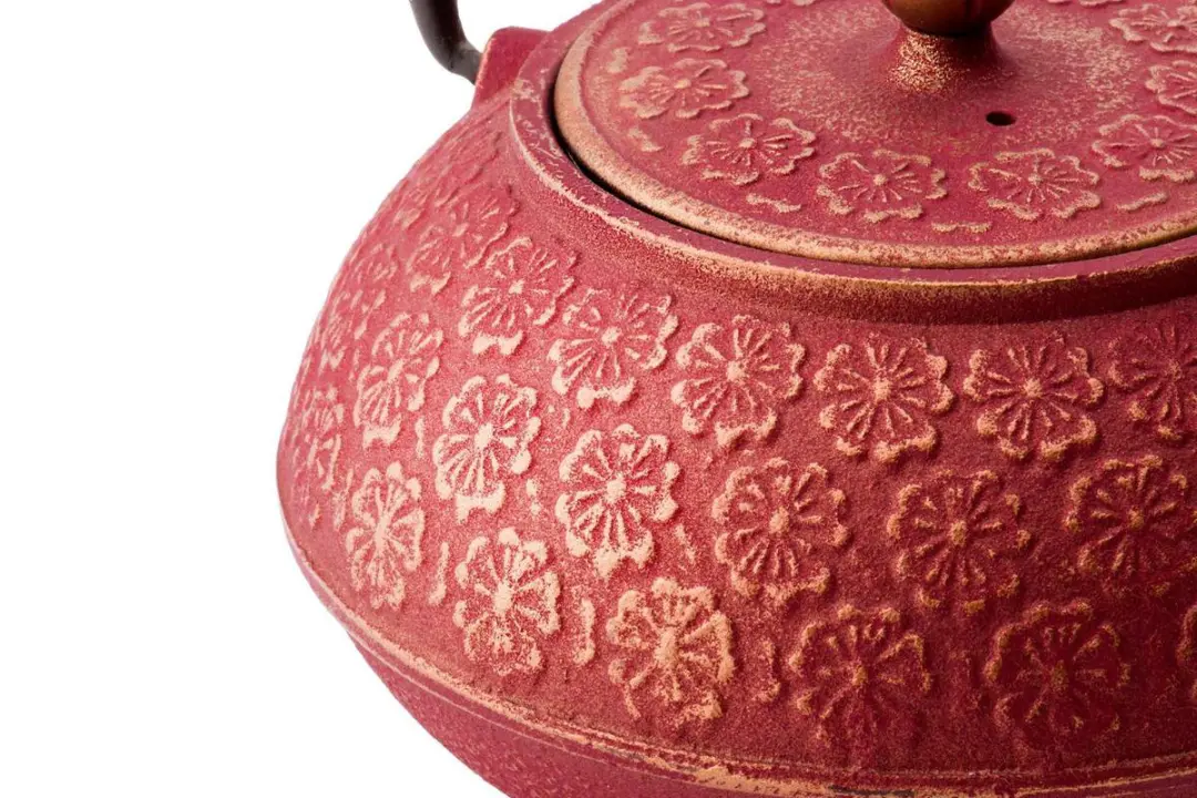Bredemeijer Giftset Shanghai Theepot 0,6L Roze/Goud - 2 Kopjes