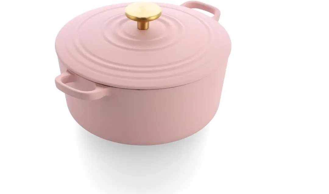 BK Bourgogne Braadpan 24cm - 4.2L - Blush Pink