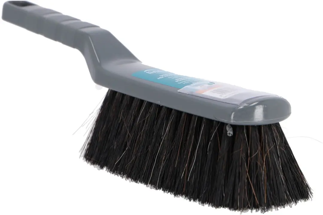 Linea Handveger Schoonmaakborstel Paardenhaar Mix - Zwart