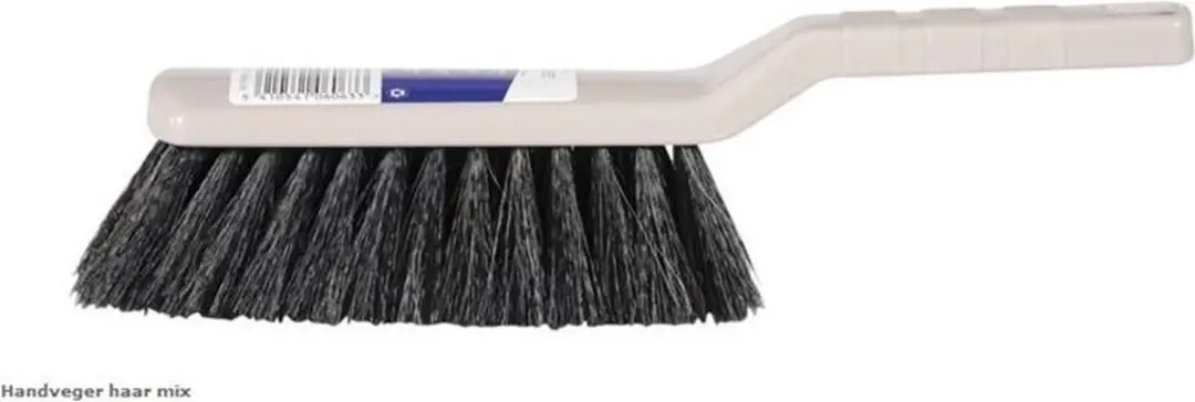 Linea Handveger Schoonmaakborstel Paardenhaar Mix - Zwart