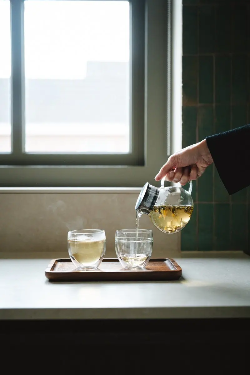 Bredemeijer Teamaster Dubbelwandig 500ml Theepot - Glas met Zeef