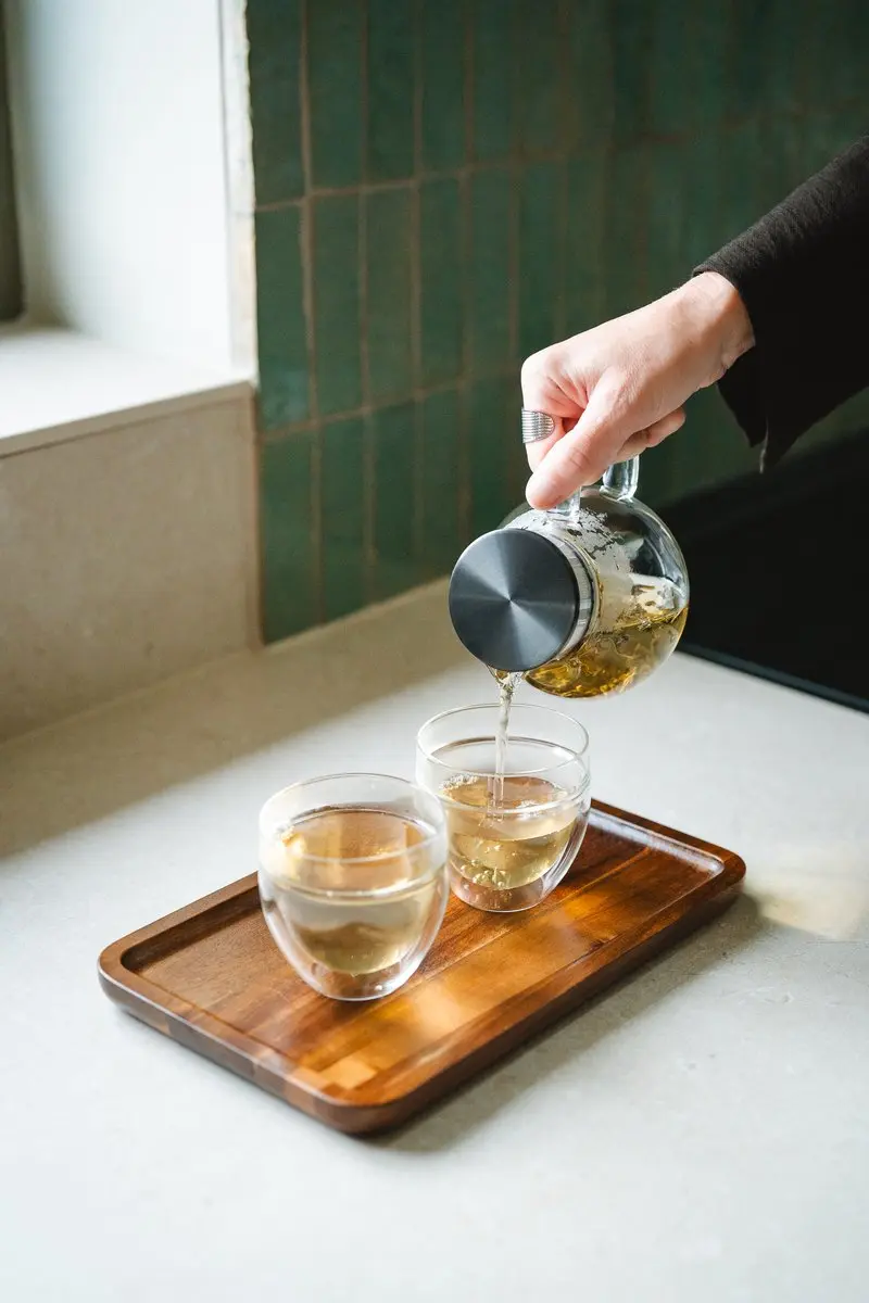 Bredemeijer Teamaster Dubbelwandig 500ml Theepot - Glas met Zeef