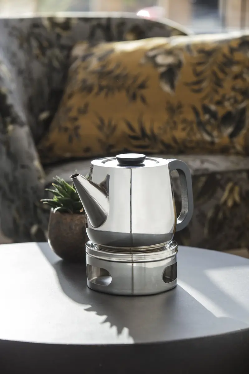 Bredemeijer Vasco Theepot RVS - 1L - Zilver