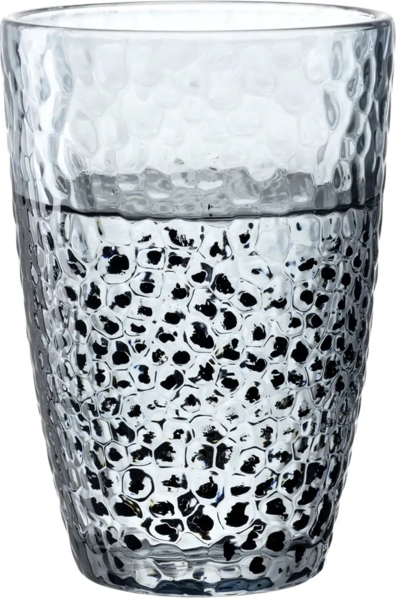Leonardo Matera Longdrinkglas 340ml - Blauw - Set van 4