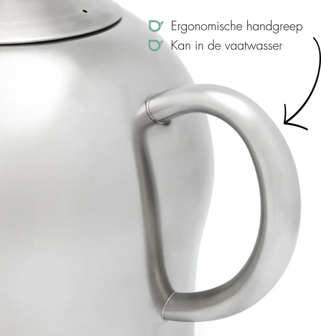 Bredemeijer Minuet Santhee Theepot 2L - Mat RVS