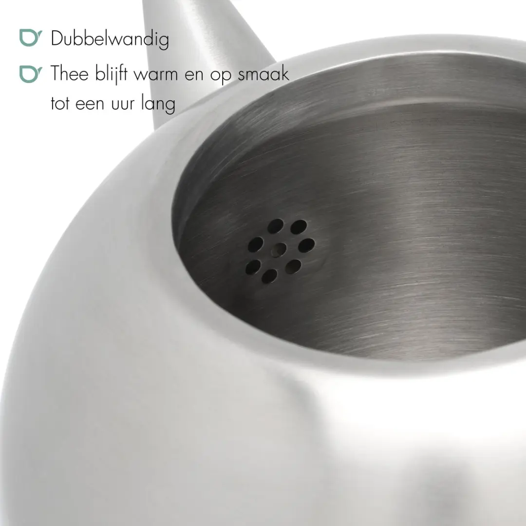 Bredemeijer Minuet Santhee Theepot 2L - Mat RVS