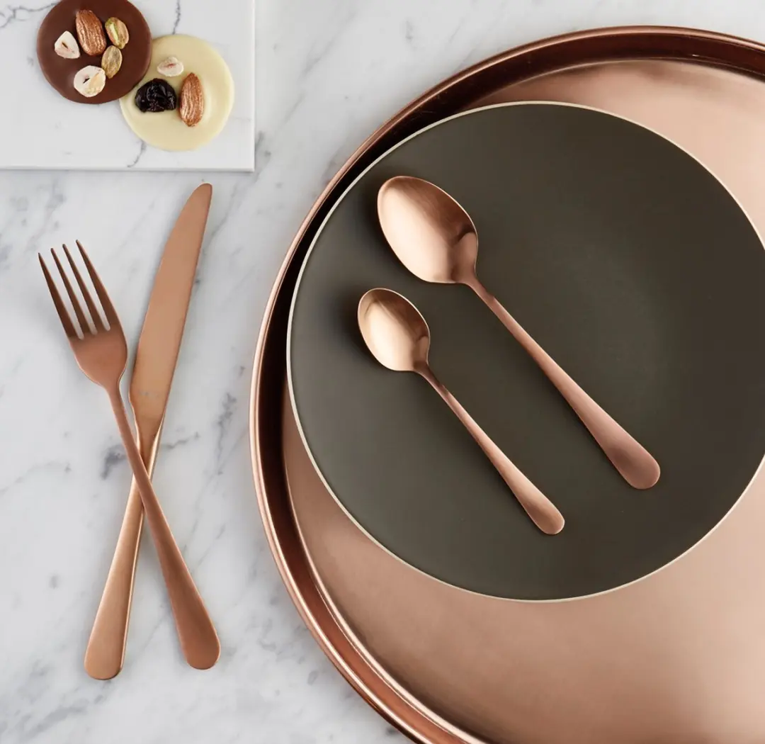 Amefa Austin Vintage Bestekset 24-delig - 6 Personen - Koper