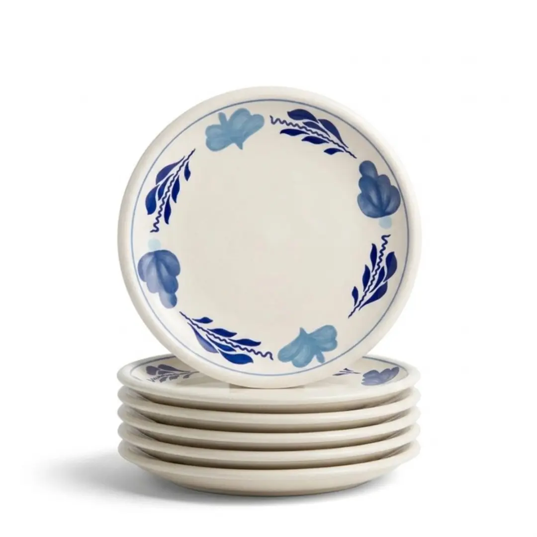 Royal Boch Boerenblauw Gebaksbord 16cm
